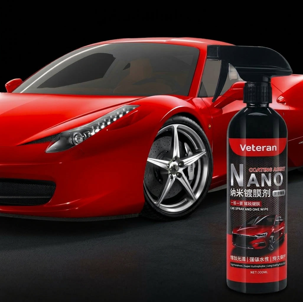 Veteran Nano Coating Spray (500ml) – Quick-Apply Hydrophobic Ceramic Shield