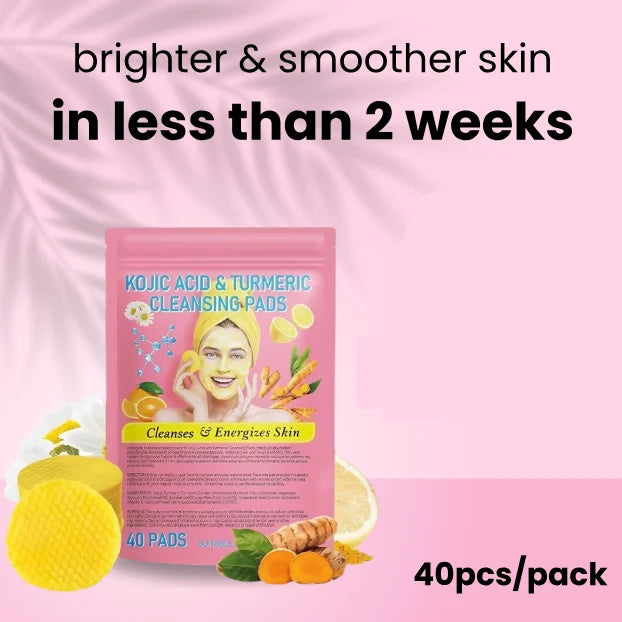 Turmeric Acid Cleaning Pads